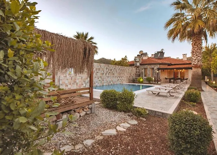 Kayakoey 3 Bedroom Secluded With Private Pool Hot Tub Villa Fethiye